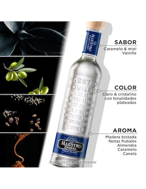 Tequila Maestro Dobel tipo Blanco 700 ml