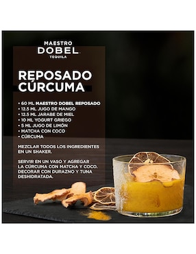 Tequila Maestro Dobel tipo Reposado 700 ml