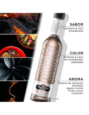 Tequila Maestro Dobel Humito tipo Blanco 700 ml
