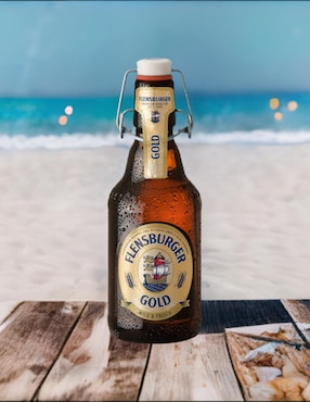 Cerveza clara Flensburger lager 330 ml