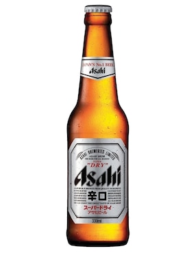 Cerveza Asahi Extra Dry Clara 355 Ml