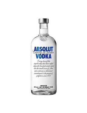 Pack De 4 Vodka Absolut Blue 750 Ml