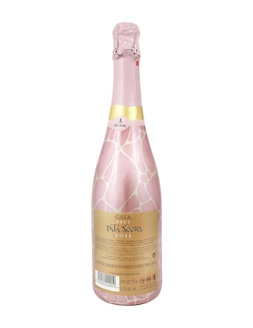 Vino espumoso rosado Pinot Blanc Pata Negra Cava Brut España 750 ml