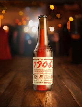 Cerveza clara Estrella Galicia 1906 Reserva Especial tostado 330 ml