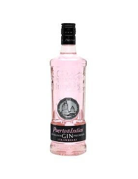 Caja De 6 Piezas Ginebra Puerto De Indias Strawberry 750 Ml