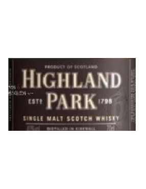 Whisky Scotch Highland Park 700 ml