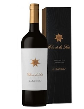 Caja De 12 Vino Tinto Clos De Los Siete Malbec 750 Ml C/u