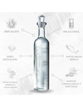 Tequila Don Ramón tipo Plata 750 ml