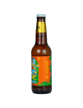 Cerveza clara Minerva artesanal guayaba 355 ml