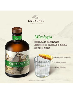 Mezcal Creyente Cuishe Joven 750 ml