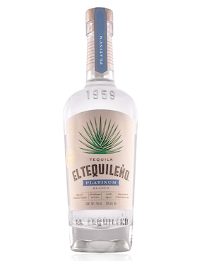 Tequila El Tequileño Tipo Platino 750 Ml