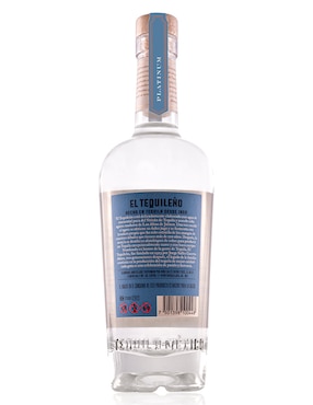 Tequila El Tequileño tipo Platino 750 ml