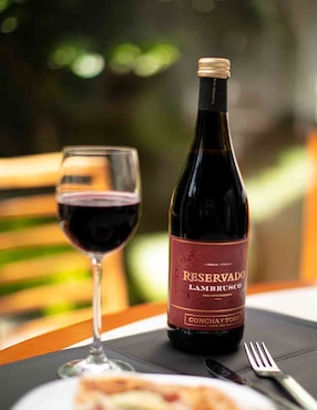 Vino tinto reservado Concha y Toro lambrusco 750 ml