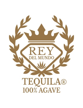 Caja de tequila Rey Del Mundo tipo Añejo 12 piezas 750 ml c/u