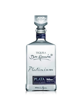 Caja de tequila Don Ramón Platinum tipo Plata 6 piezas 700 ml c/u