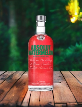 Vodka de sandia Absolut Watermelon 750 ml