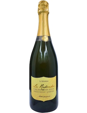 Vino espumoso blanco Chardonnay La Redonda México 750 ml