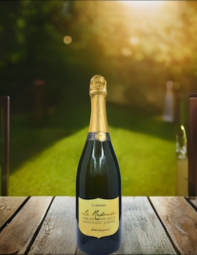 Vino espumoso blanco Chardonnay La Redonda México 750 ml