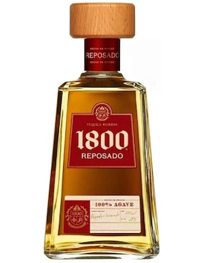 Tequila 1800 tipo Reposado 2 piezas 1 l c/u