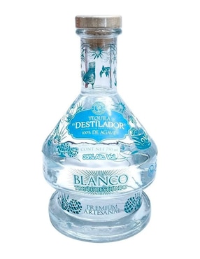 Tequila El Destilador tipo Plata 750 ml