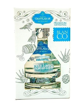 Tequila El Destilador tipo Plata 750 ml