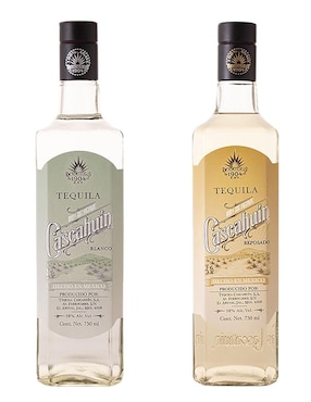 Tequila Cascahuin tipo Blanco 2 piezas 750 ml c/u