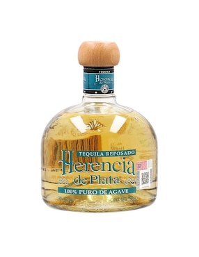 Tequila Herencia De Plata tipo Reposado 2 piezas 750 ml c/u