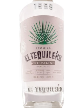 Tequila El Tequileño tipo Cristalino 750 ml