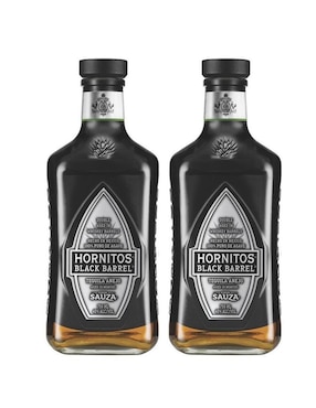 Paquete De 2 Piezas Tequilas Sauza Hornitos Black Barrel