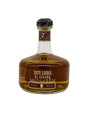 Caja de tequila 7 Leguas tipo Extra añejo 4 piezas 750 ml c/u