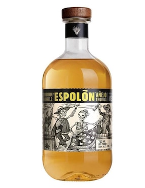 Caja de tequila Espolón tipo Añejo 4 piezas 750 ml c/u