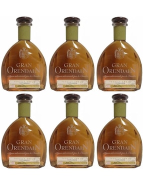 Caja de tequila Gran Orendain tipo Añejo 6 piezas 750 ml c/u