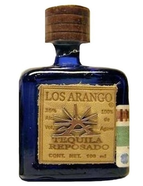 Caja de tequila Los Arango tipo Reposado 6 piezas 100 ml c/u