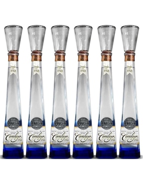 Caja De 6 Piezas Tequila Corralejo Blanco 1753 750 Ml