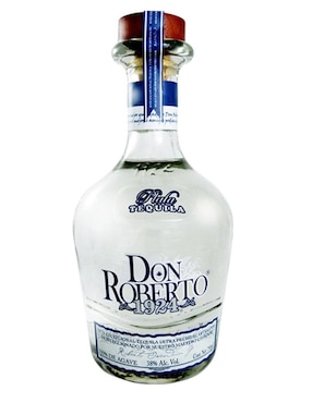 Caja de tequila Don Roberto Ultra premium tipo Plata 6 piezas 750 ml c/u