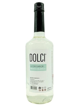 Licor Dolci Menta Blanca 1 L