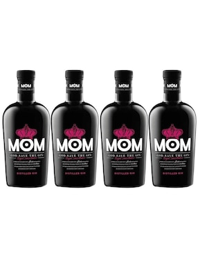 Caja De 4 Piezas Ginebra Mom Royal Smoolhness 700 Ml