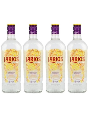 Caja De 4 Piezas Ginebra Larios 700 Ml