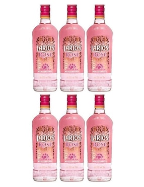 Caja De 6 Piezas Ginebra Larios Rose 700 Ml