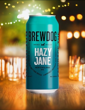 Cerveza clara Brewdog Hazy Jane artesanal 440 ml