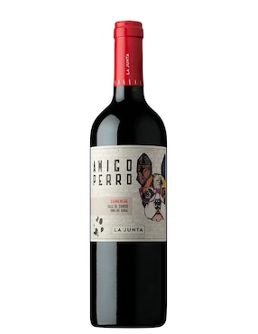 Vino Tinto Amigo Perro La Junta Carmenere 750 Ml