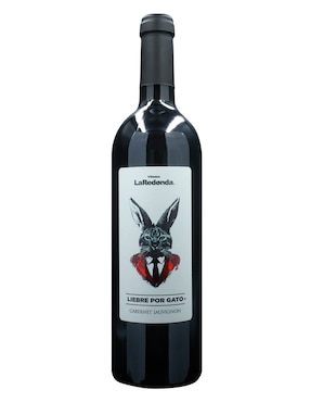 Vino Tinto La Redonda Liebre Por Gato Cabernet Sauvignon 750 Ml