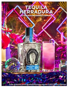 Tequila Herradura tipo Plata 700 ml