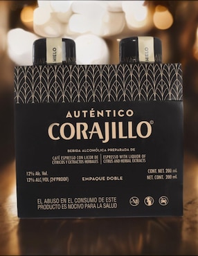 Bebida Preparada de licor Auténtico Corajillo sabor café auténtico 200 ml