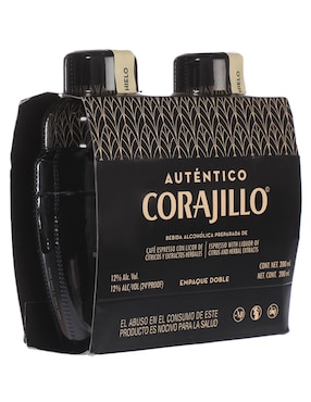 Bebida Preparada de licor Auténtico Corajillo sabor café auténtico 200 ml