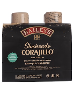 Bebida Preparada De Whisky Mi Carajillo Sabor Café Baileys Shakeado 400 Ml