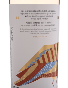 Vino Rosado Varietal Semi seco Sierra Blanca L.A. Cetto 750 ml