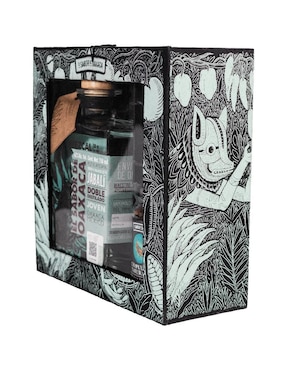 Kit mezcalero El Sabor De Oaxaca de madera