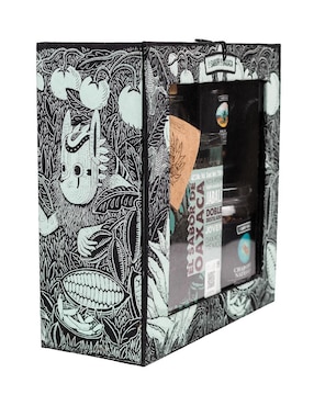 Kit mezcalero El Sabor De Oaxaca de madera