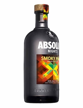 Vodka de smoky piña Absolut Nights 700 ml
